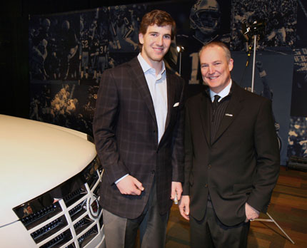Eli Manning's Cadillac Escalade Hybrid